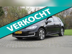 Volkswagen e-Golf - E-DITION Camera digitaal dashboard Leder warmtepomp