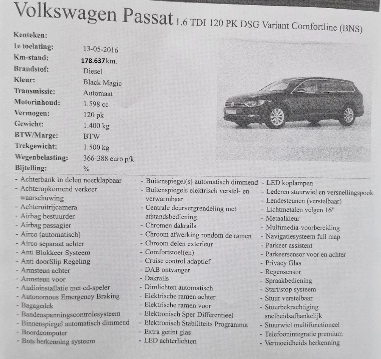 Volkswagen Passat Variant - 1.6 TDI Comfortline - AutoWereld.nl