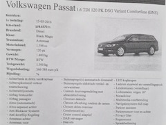 Volkswagen Passat Variant - 1.6 TDI Comfortline 120 PK DSG Variant Comfortline (BNS)