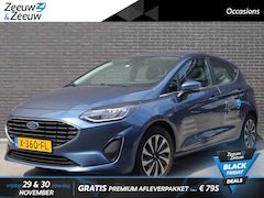 Ford Fiesta - 1.0 EcoBoost Hybrid Titanium 125pk | DEMO | Stoel- stuur en voorruitverwarming | Navigatie