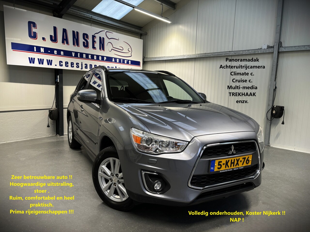 Mitsubishi ASX - 1.6 Cleartec Intense SUPER MOOI !! - AutoWereld.nl