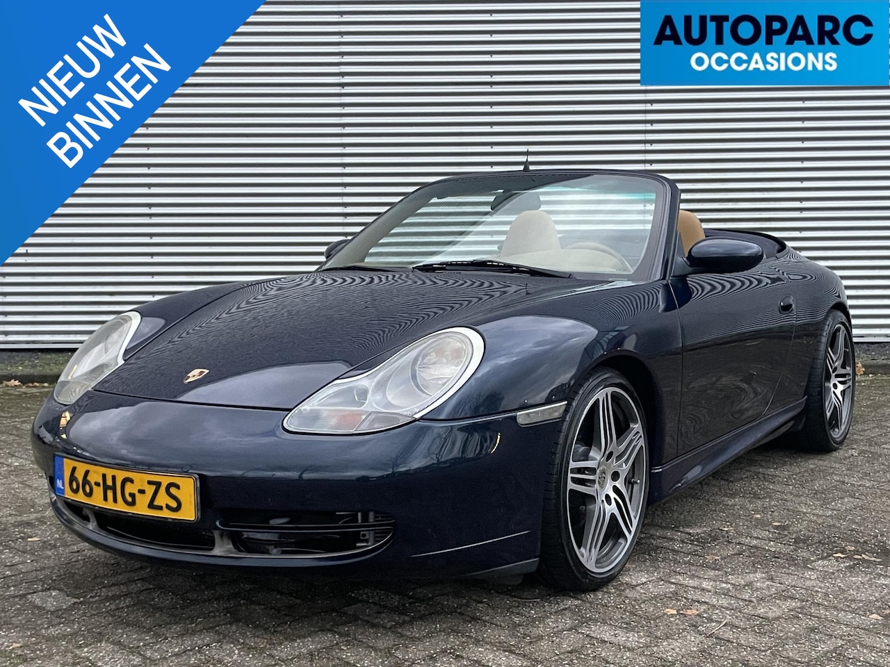 Porsche 911 Cabrio - 3.4 Carrera COMPLETE MOTORREVISIE, CLIMATRONIC, AUTOMAAT, NL GELEVERD, YOUNGTIMER. - AutoWereld.nl