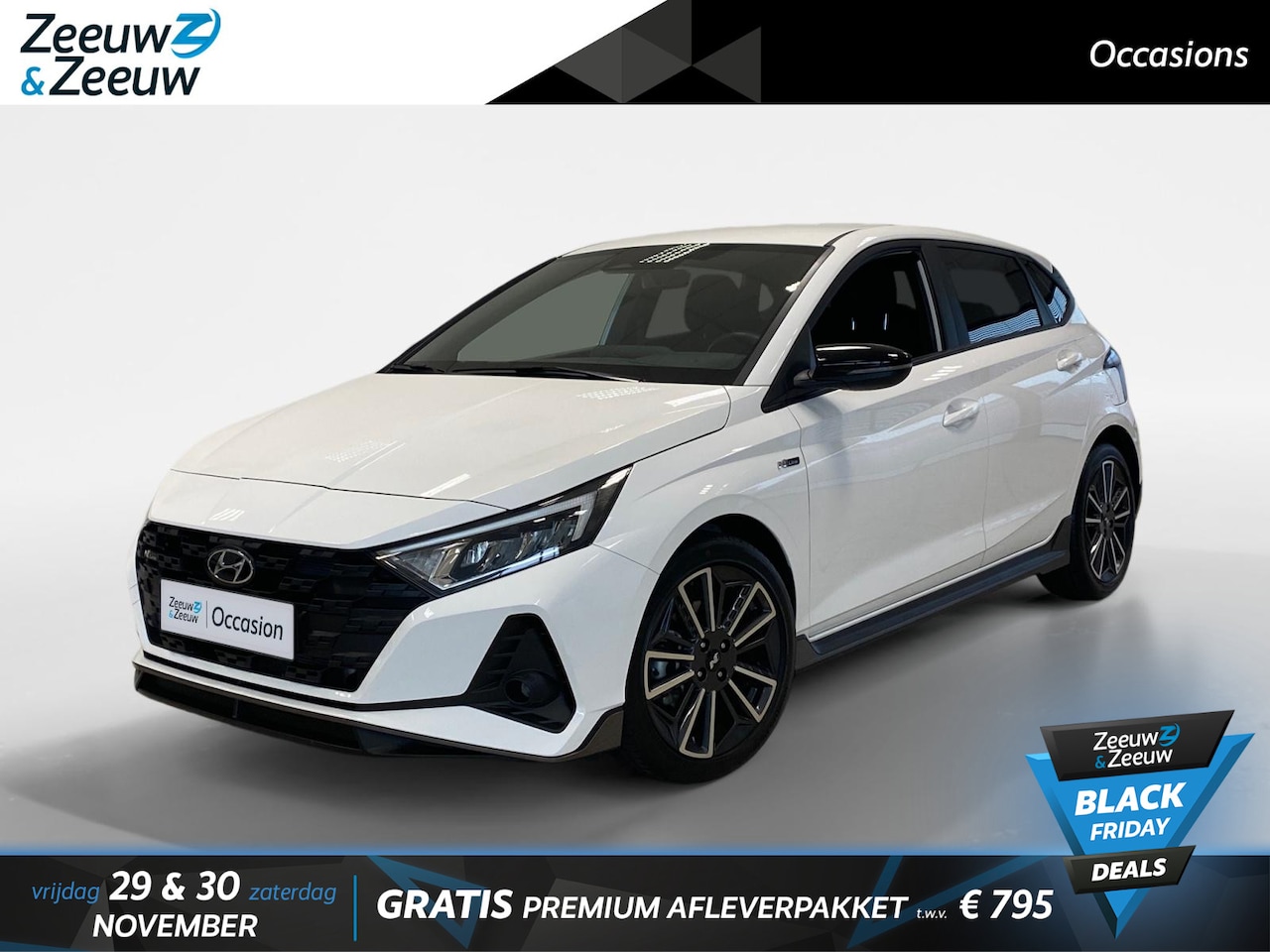 Hyundai i20 - 1.0 TURBO | N-LINE | AUTOMAAT | APPLE CARPLAY | STOEL + STUURVERW. | - AutoWereld.nl