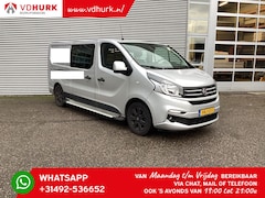 Renault Trafic - (Fiat Talento) 2.0 MJ L2 170 pk Aut. DC Dubbel Cabine/ 2x Schuifdeur/ Keyless/ Navi/ CarPl