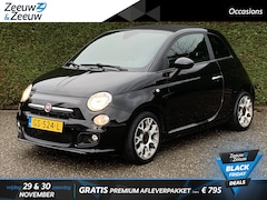 Fiat 500 C - 0.9 TwinAir Turbo 500S | Cabrio | Lederen bekleding | Bluetooth | Parkeersensoren