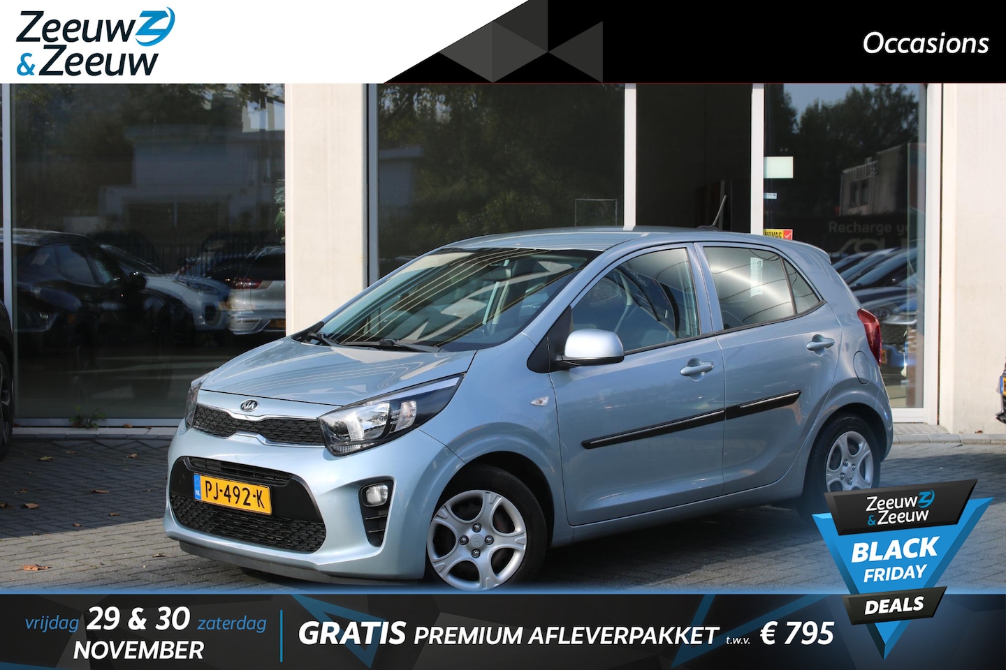 Kia Picanto - 1.0 CVVT EconomyLine | Airco | Navi | Camera | Elektrische ramen | - AutoWereld.nl