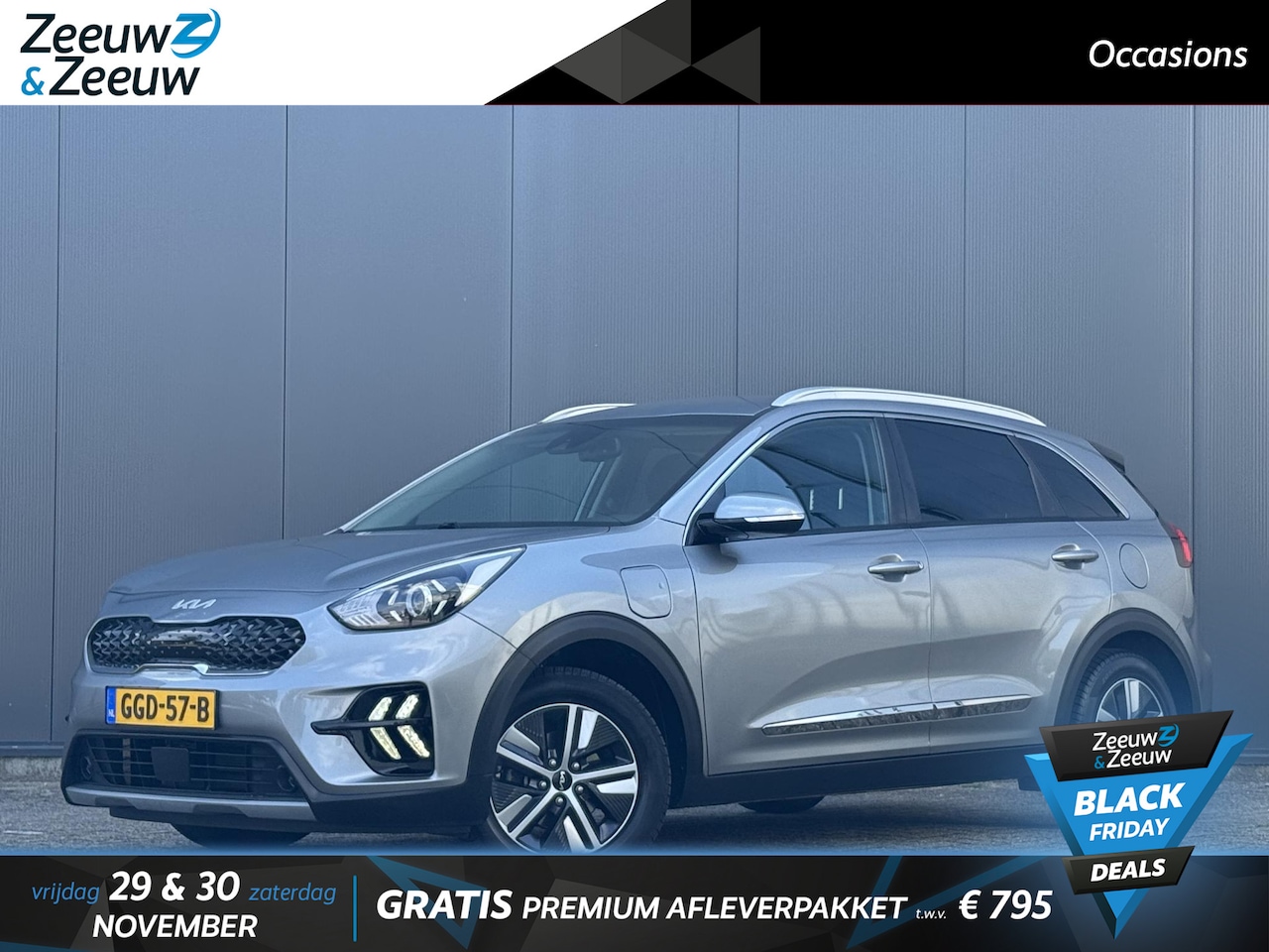 Kia Niro - 1.6 GDi PHEV DynamicLine | Clima | Camera | Stoelverwarming | Stuurwielverwarming | Apple - AutoWereld.nl