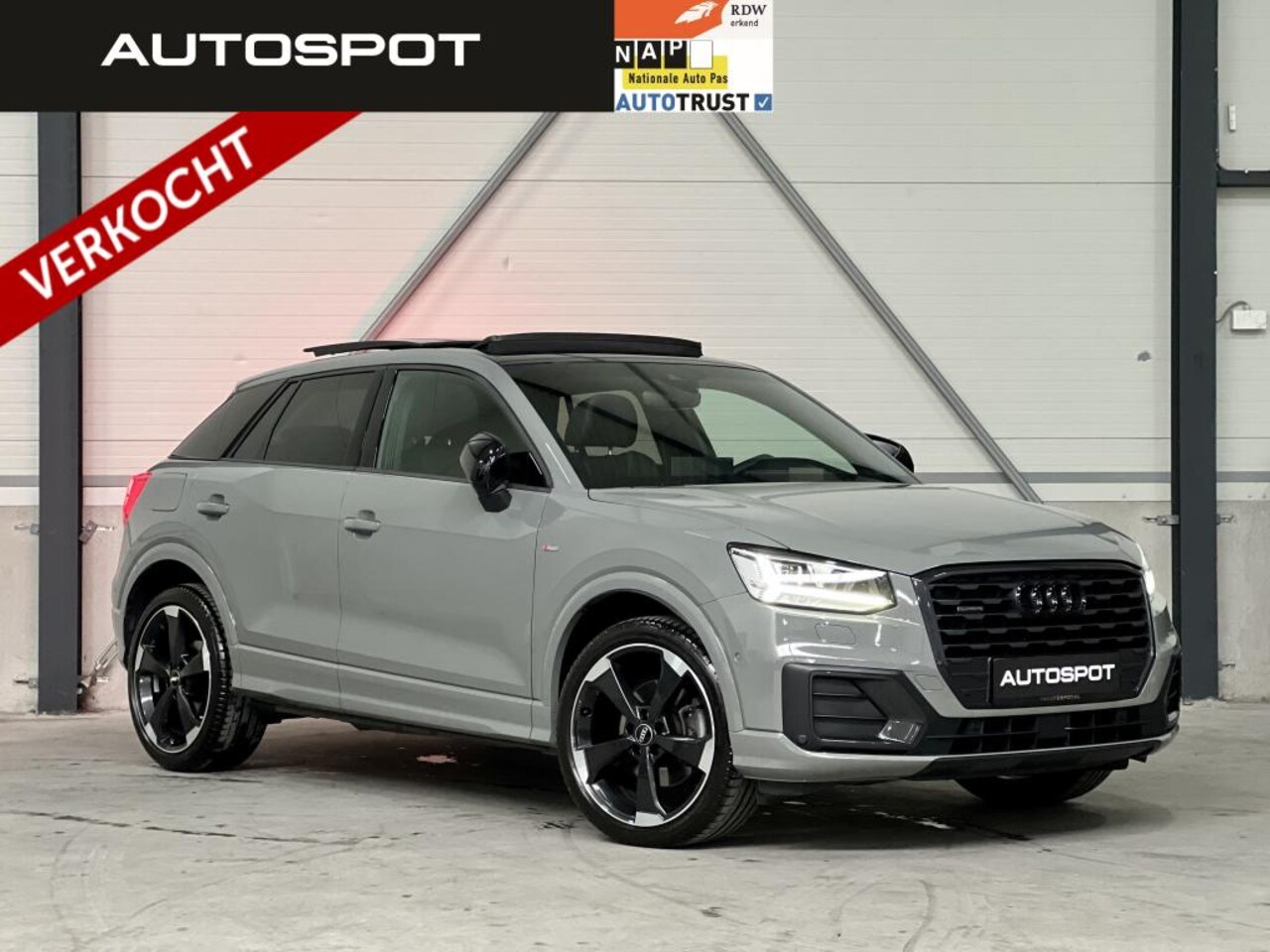 Audi Q2 - 2.0 TFSI Quattro S-Line Black Optik Pano Virtual Navi - AutoWereld.nl