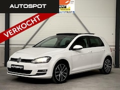 Volkswagen Golf - 1.4 TSI Highline 140 PK PANO ACC NAVI LEDER