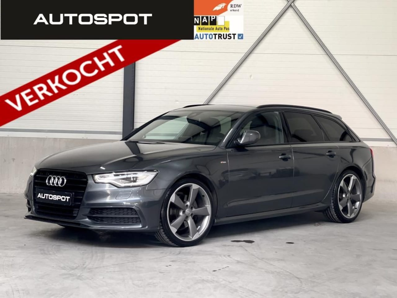 Audi A6 Avant - 2.8 FSI S-Line S-Tronic NAVI LEDER BOSE TREKHAAK - AutoWereld.nl