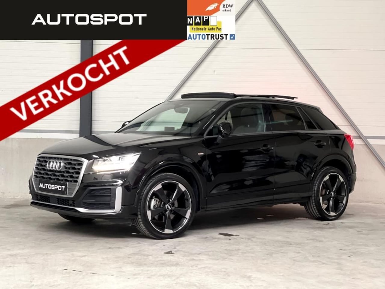 Audi Q2 - 1.4 TFSI 150pk S-LINE FULL PANO VIRTUAL LEDER ACC - AutoWereld.nl