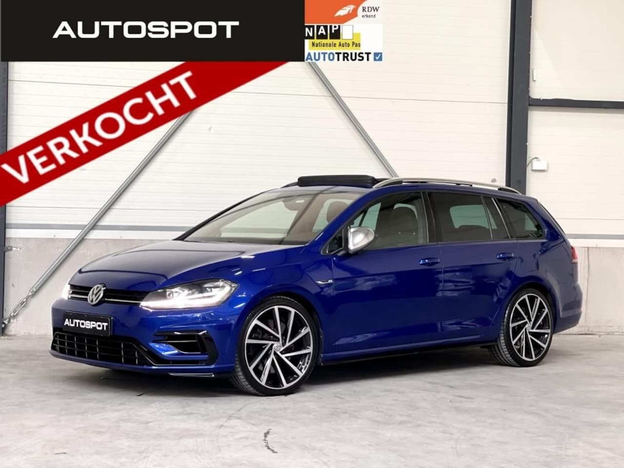 Volkswagen Golf Variant - 2.0 TSI R 4Motion 310PK FUL PANO ACC - AutoWereld.nl