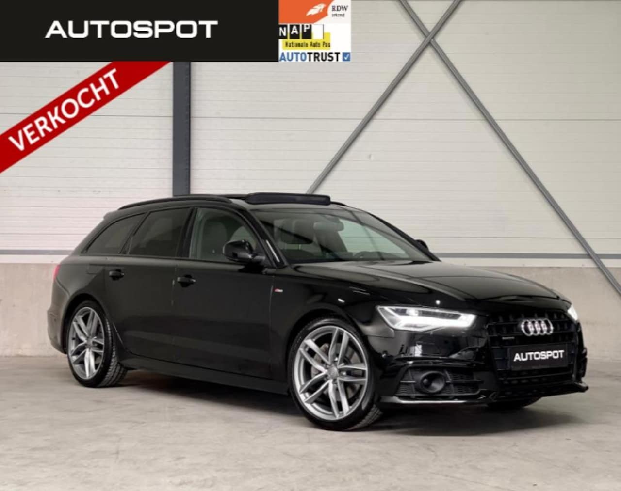 Audi A6 Avant - 2.0 TFSI Quattro 252Pk S-Line ACC Alle Opties - AutoWereld.nl