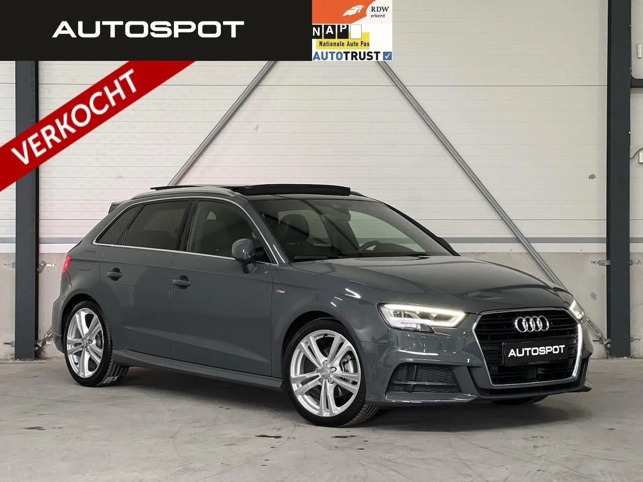 Audi A3 Sportback - 1.4 TFSI S-Line Pano B&O Virtual ACC Navi - AutoWereld.nl