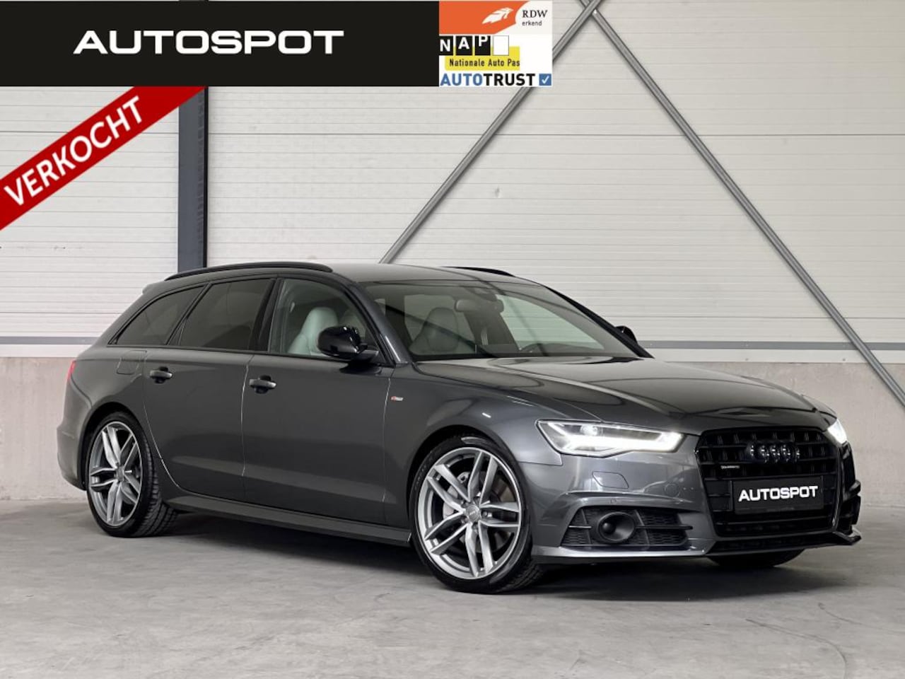 Audi A6 Avant - 2.0 TFSI Quattro 252Pk 3x S-Line RS6 Zetels - AutoWereld.nl