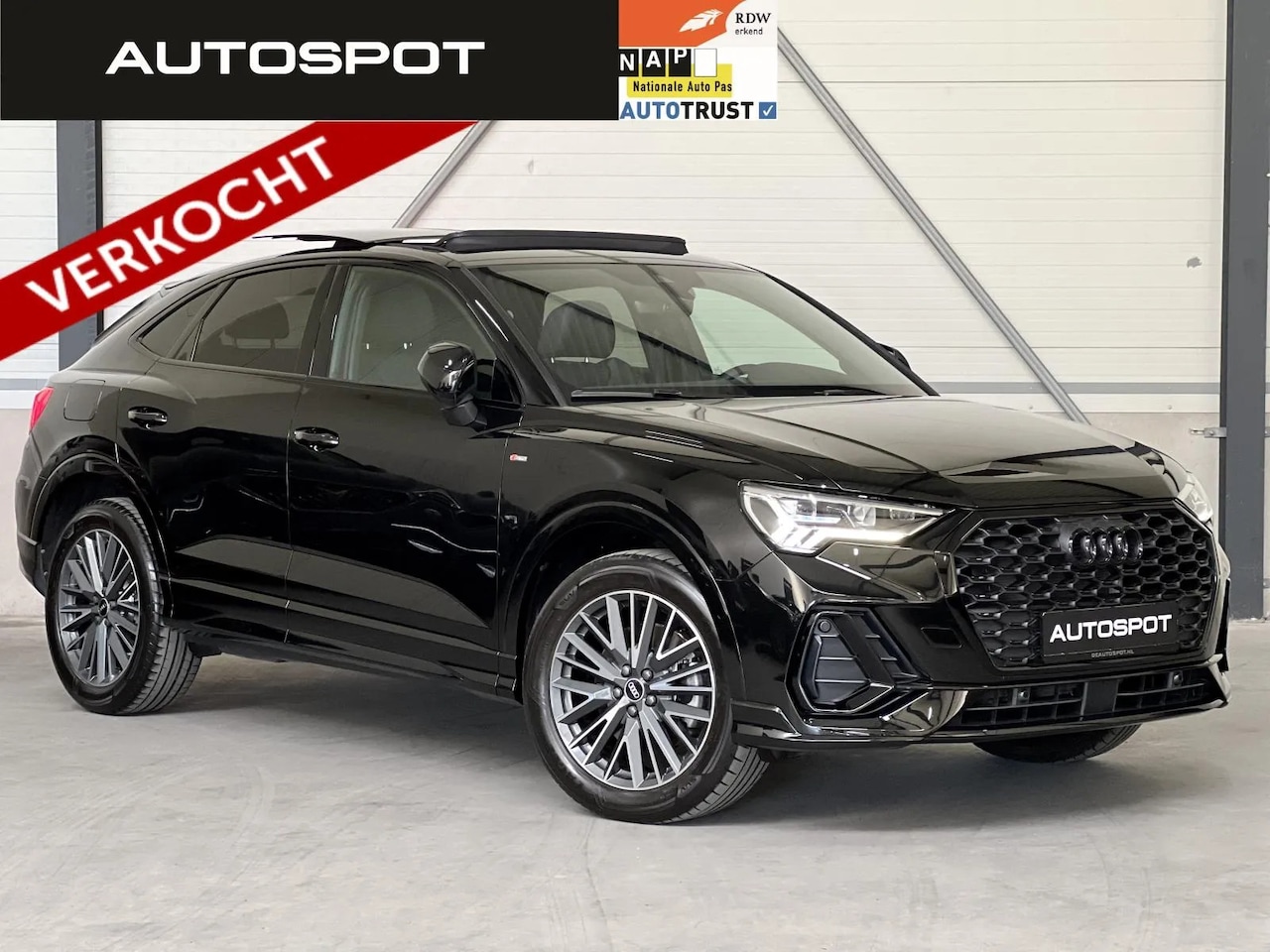 Audi Q3 Sportback - 45 TFSI e 245 Pk S-Line Black Edition Pano - AutoWereld.nl