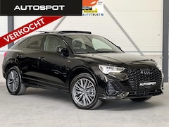 Audi Q3 Sportback - 45 TFSI e 245 Pk S-Line Black Edition Pano