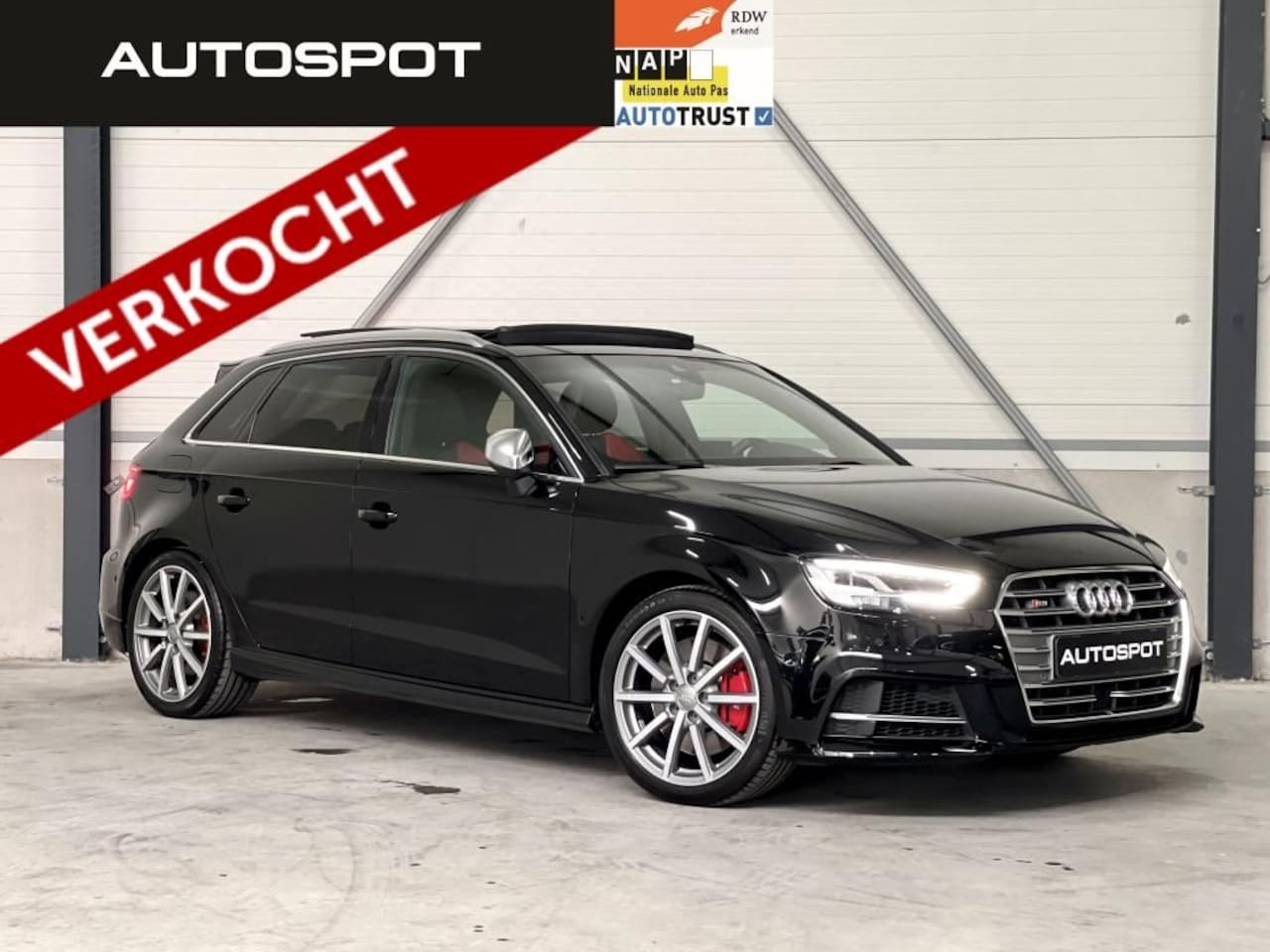 Audi S3 - Sportback 2.0 TFSI Quattro FULL PANO ACC VIRTUAL - AutoWereld.nl