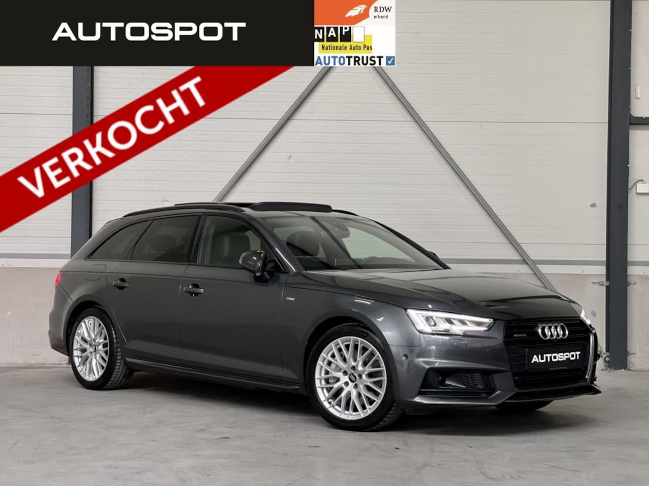 Audi A4 Avant - 2.0 TFSI Quattro 252 Pk S-Line Virtual Pano Leder - AutoWereld.nl