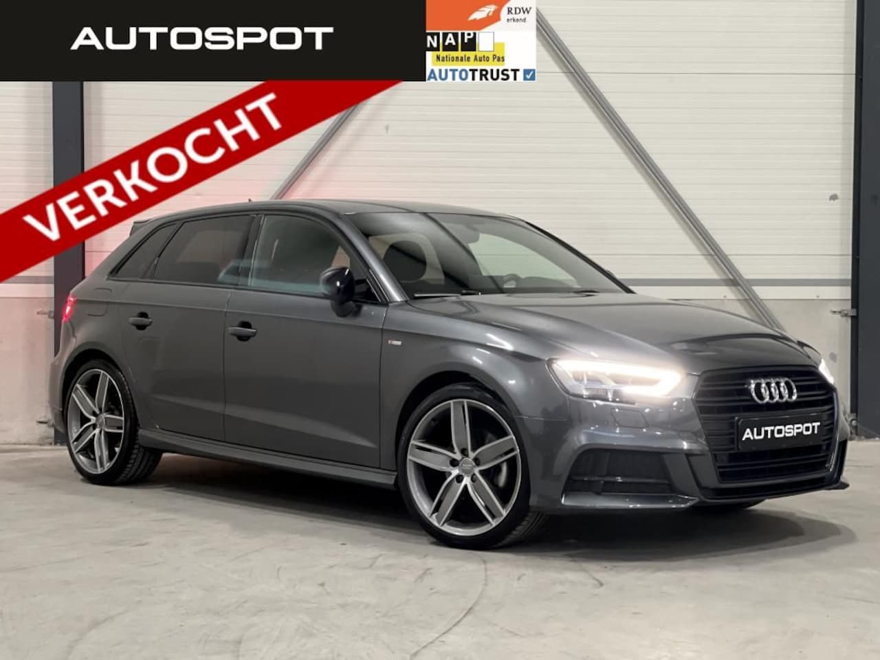 Audi A3 Sportback - 1.5 TFSI S-Line Alle Opties 18523 Km! Virtual Camera - AutoWereld.nl