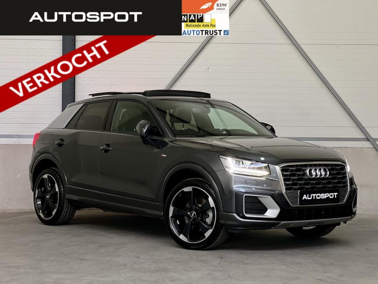 Audi Q2 - 1.4 TFSI 2x S-Line Pano Standkachel Trekhaak Virtual - AutoWereld.nl