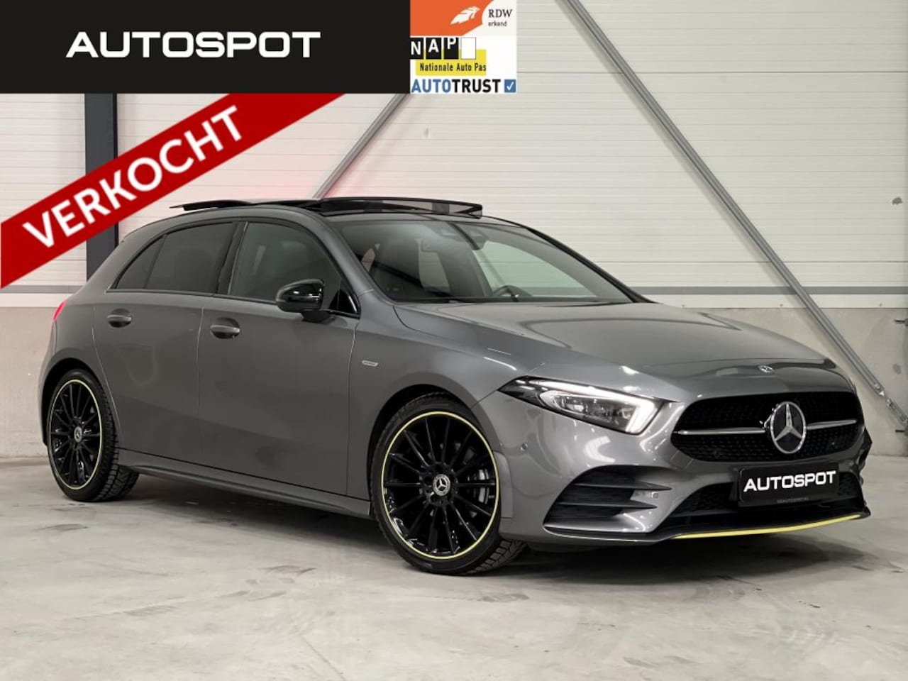 Mercedes-Benz A-klasse - A 200 AMG Edition 1 Alle Opties Pano Camera Blindspot - AutoWereld.nl