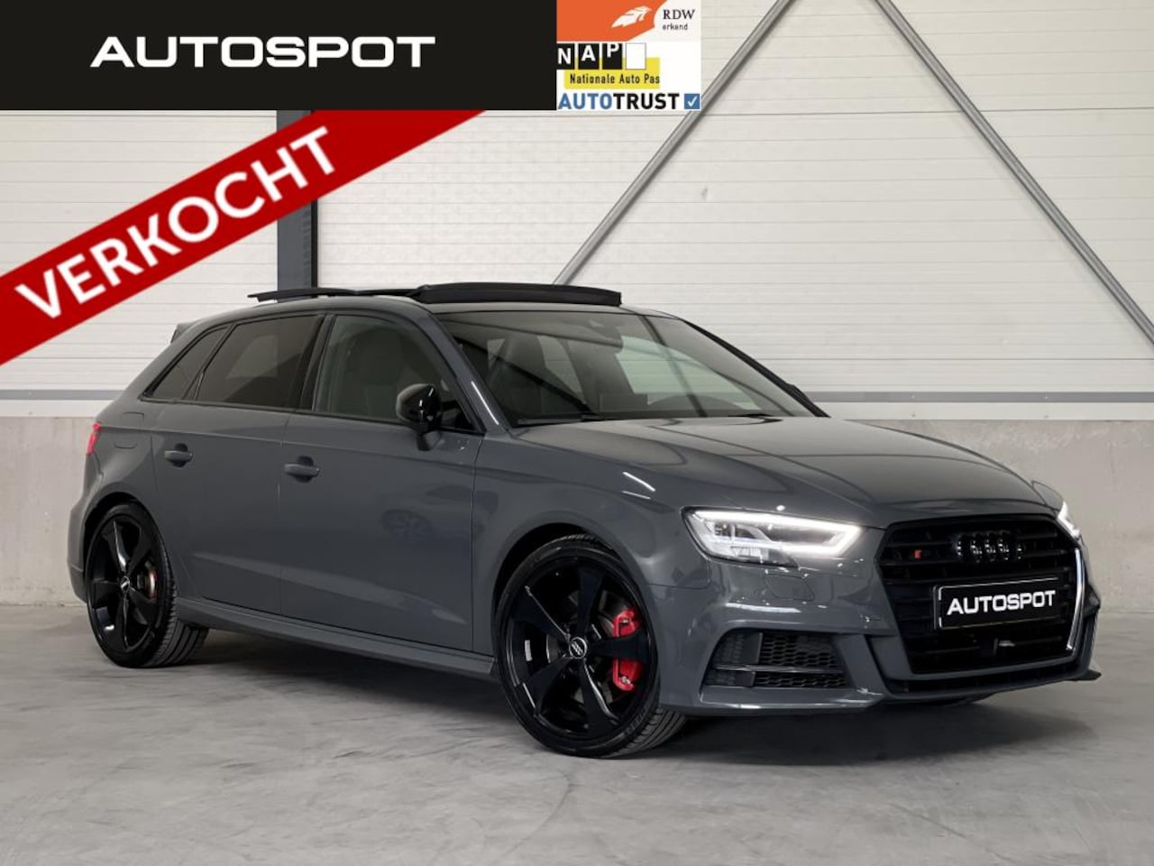 Audi S3 - Sportback 2.0 TFSI Quattro 310PK RS3 Zetels Alle Opties - AutoWereld.nl