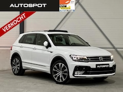 Volkswagen Tiguan - 2.0 TSI 4Motion R-Line Pano Navi ACC HUD