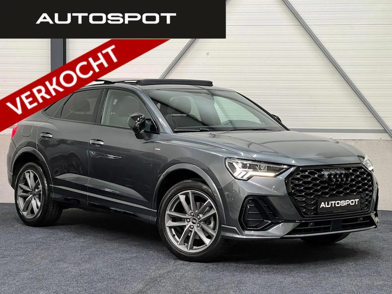 Audi Q3 Sportback - 35 TFSI S-Line Black Optik Pano Navi Sfeerverlichting - AutoWereld.nl