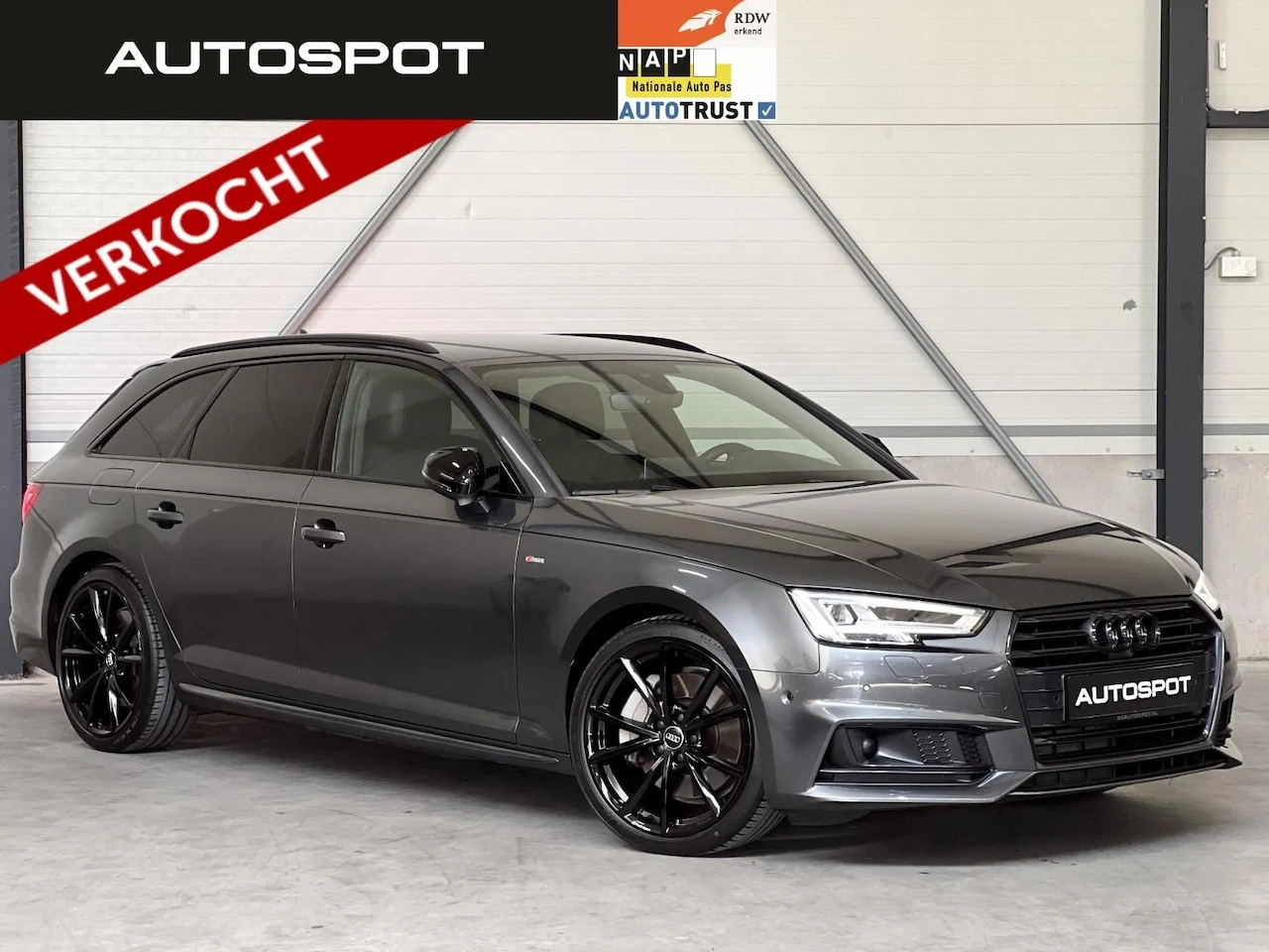 Audi A4 Avant - 2.0 TFSI 252 Pk S-Line Black Edition Alle Opties - AutoWereld.nl