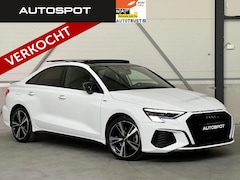 Audi A3 Limousine - 35 TFSI 3x S-Line Black Edition Alle Opties Uniek