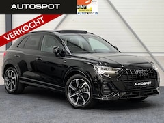 Audi Q3 - 35 TFSI S-Line Black Edition Pano ACC Navi Sfeerverlichting