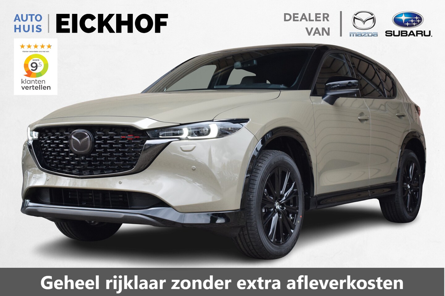 Mazda CX-5 - 2.0 e-SkyActiv-G M Hybrid 165 Homura - Black Edition -Nu met € 4.500,- Voorraad Korting* - AutoWereld.nl