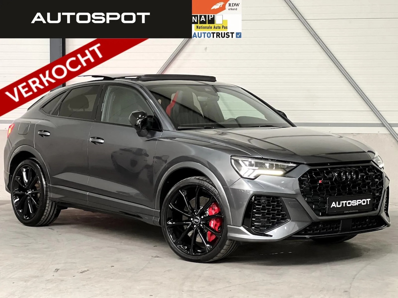 Audi Q3 Sportback - RS 2.5 TFSI Quattro RS Zetels Pano ACC B&O - AutoWereld.nl