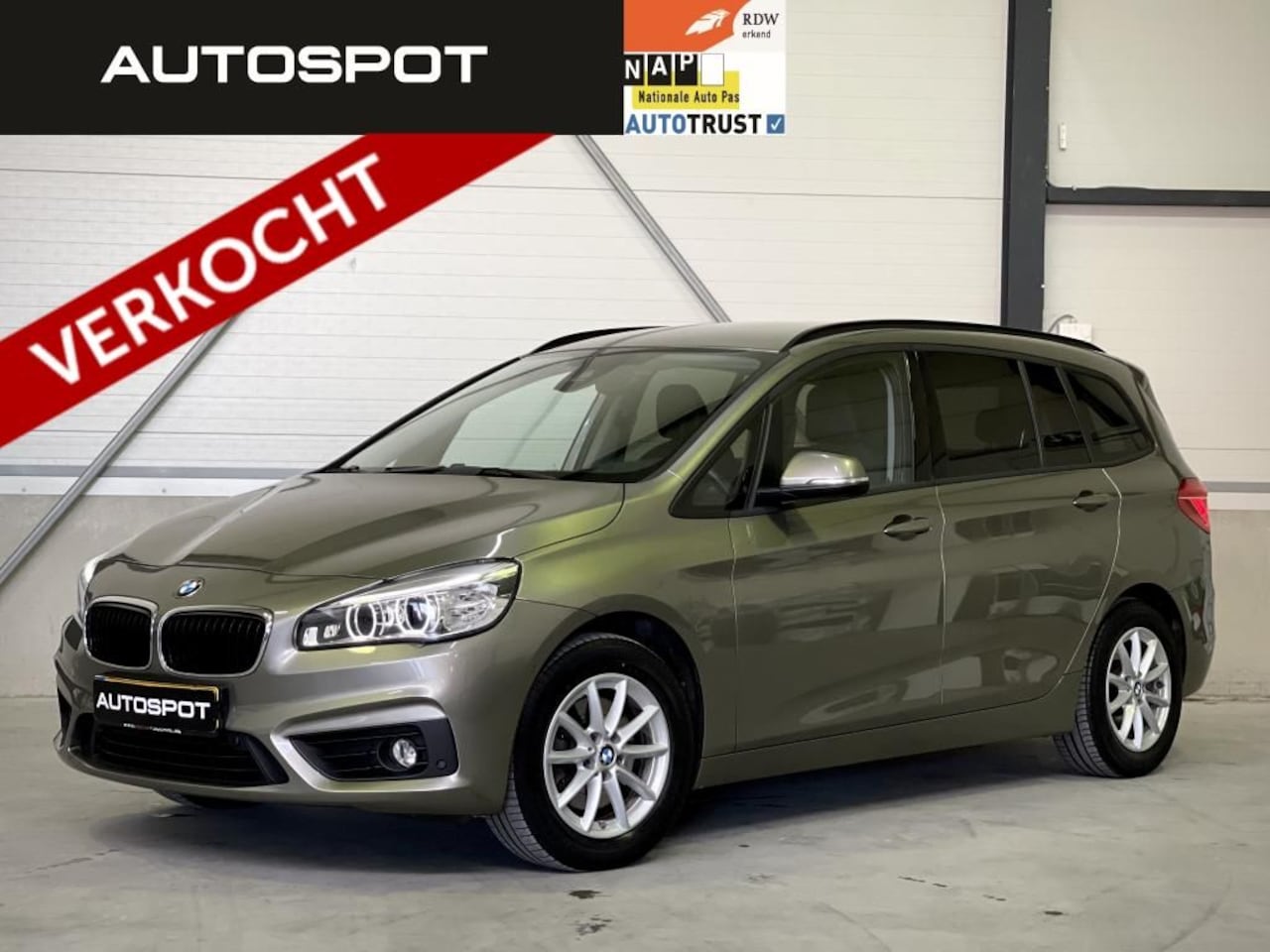 BMW 2-serie Gran Tourer - 218i High Executive NAVI CLIMA TREKHAAK - AutoWereld.nl