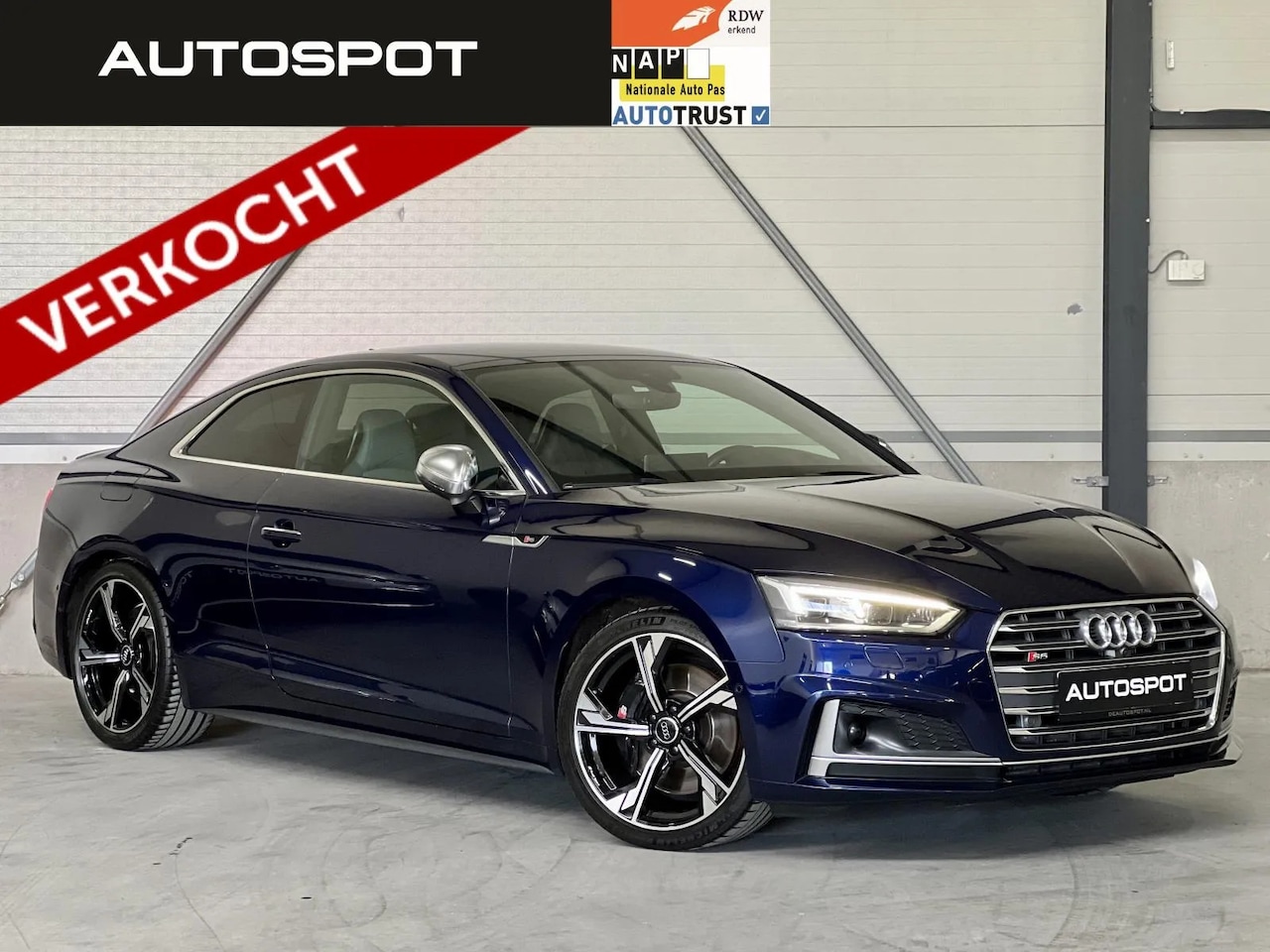 Audi S5 - Coupé 3.0 TFSI Quattro RS5 Zetels HUD Navi Camera - AutoWereld.nl