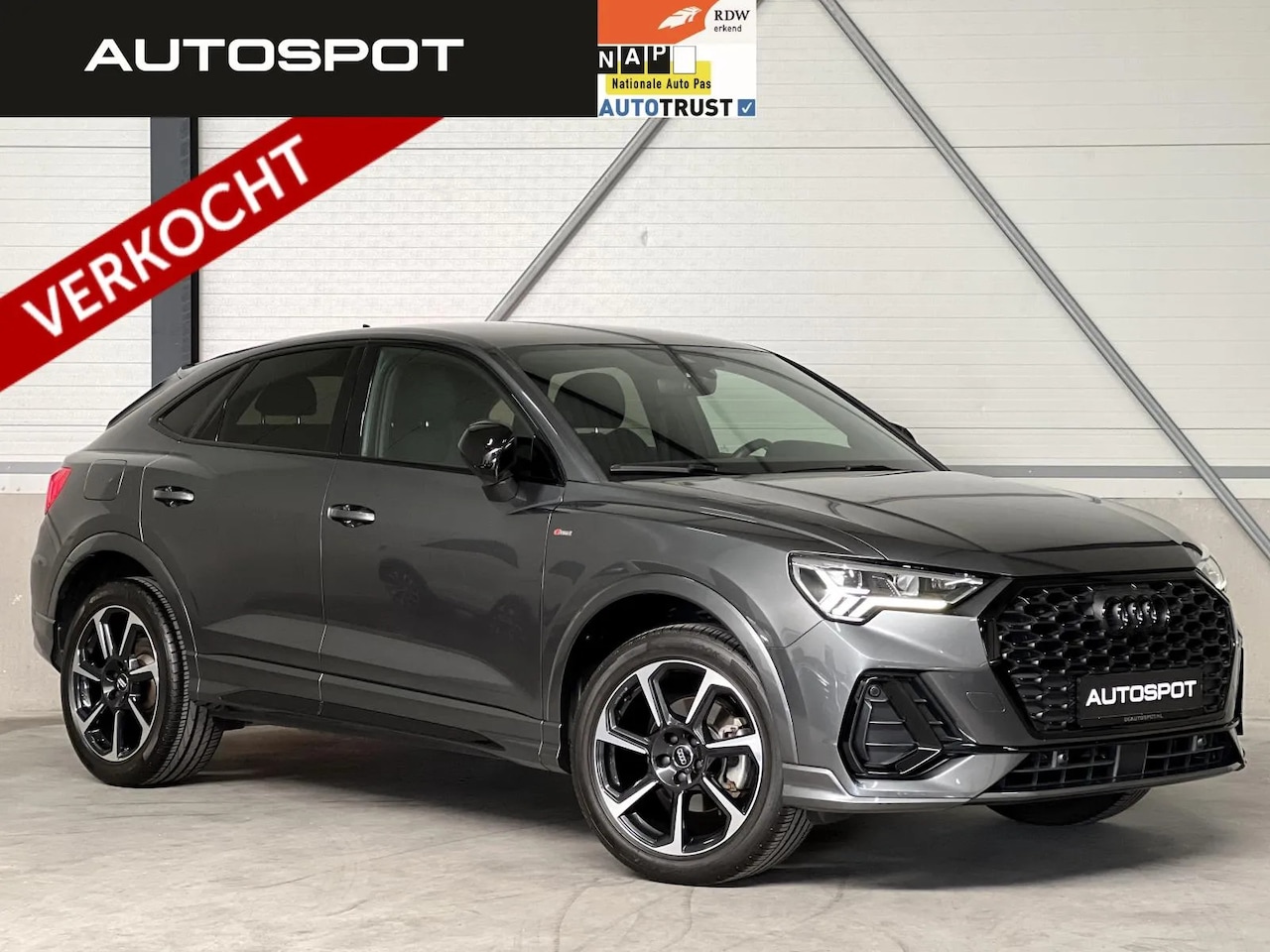 Audi Q3 Sportback - 35 TFSI S Line Black Optik Navi Leder Sfeerverlichtig - AutoWereld.nl