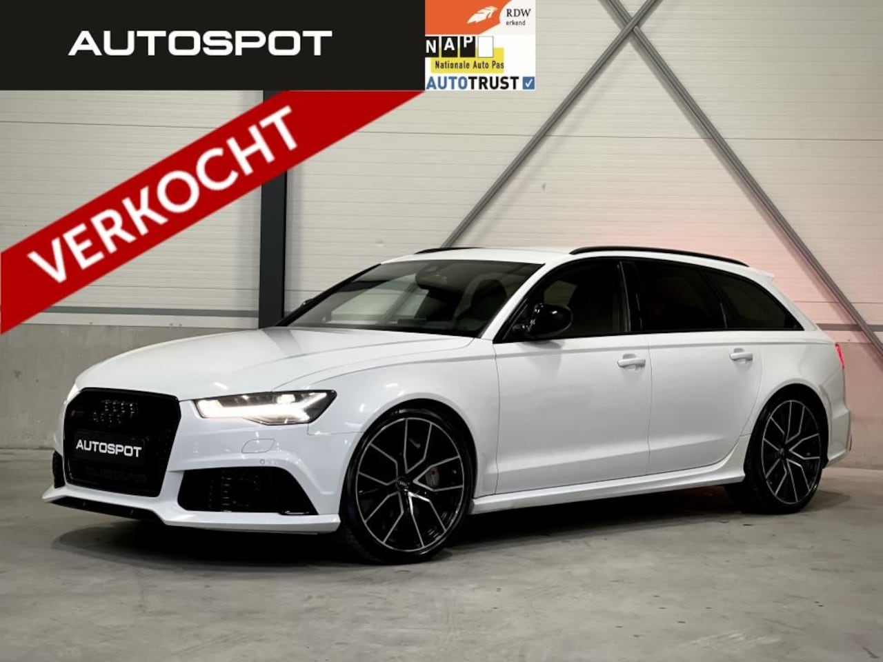 Audi RS6 - Avant 4.0 TFSI Quattro 720PK FULL KERAMISCH HUD ACC BOSE - AutoWereld.nl