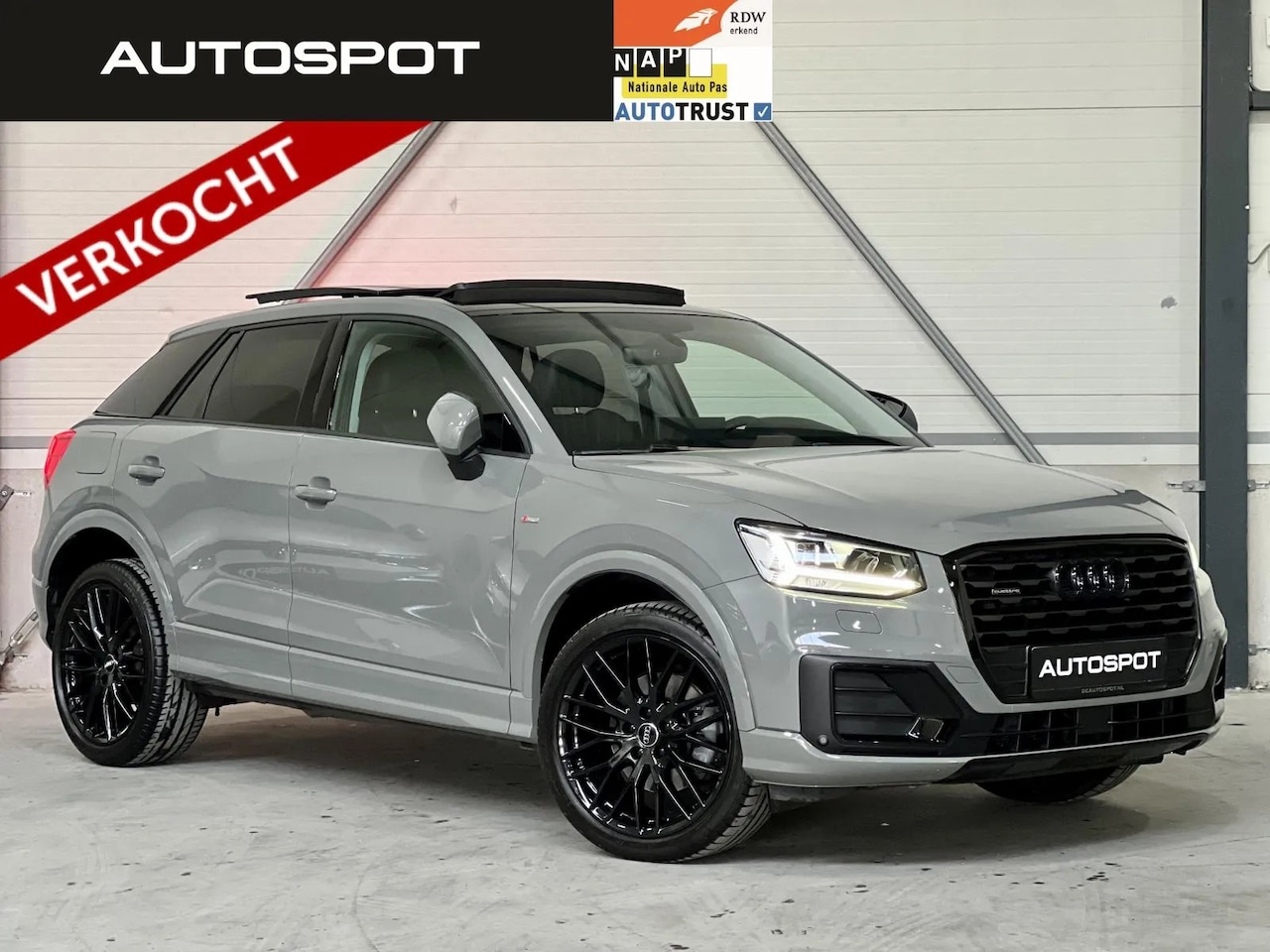 Audi Q2 - 2.0 TFSI Quattro S-Line Black Optik Pano Virtual Navi - AutoWereld.nl