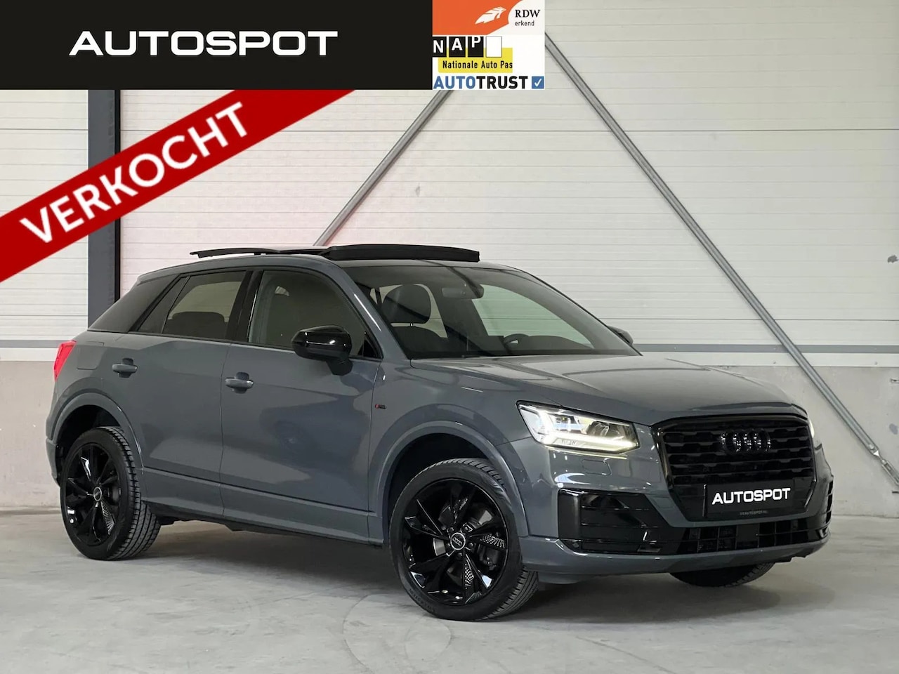 Audi Q2 - 1.4 TFSI S-Line Black Optik Pano Navi Virtual Leder - AutoWereld.nl