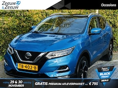 Nissan Qashqai - 1.2 Tekna + mooie complete uitvoering , incl trekhaak