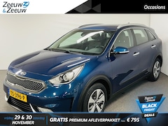 Kia Niro - 1.6 GDi Hybrid DynamicLine AUTOMAAT Navi airco camera parkeersensoren cruise controle Trek