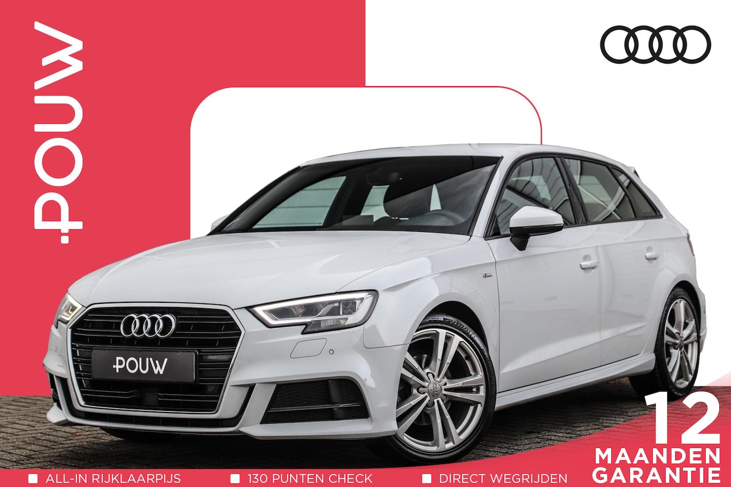 Audi A3 Sportback - 35 TFSI 150pk S-tronic S-Line Edition | B&O Sound | Achteruitrijcamera - AutoWereld.nl