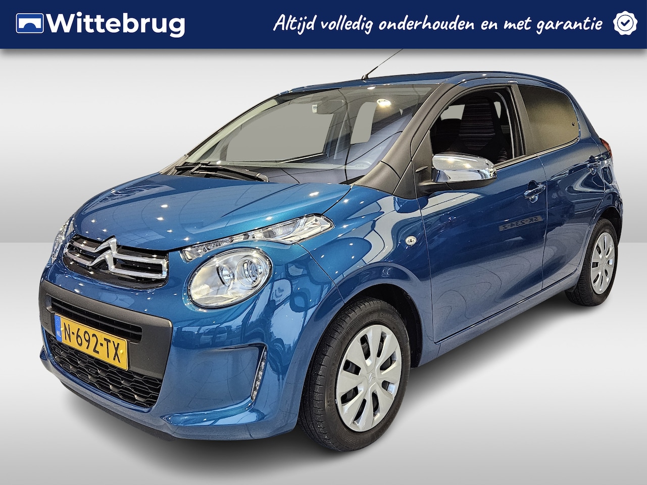 Citroën C1 - 1.0 VTi Feel | Camera | Airco | Apple Car Play en Android Auto | Airco | Gave Kleur!! - AutoWereld.nl