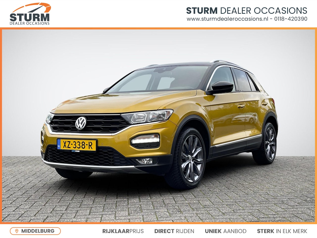 Volkswagen T-Roc - 1.5 TSI Style Executive Pack | Navigatie | Apple Carplay/Android Auto | Elek. Achterklep | - AutoWereld.nl