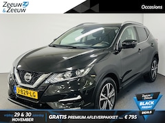 Nissan Qashqai - 1.3 DIG-T N-Connecta Navi airco 360 camera panoramadak lm velgen cruise controle keyless e