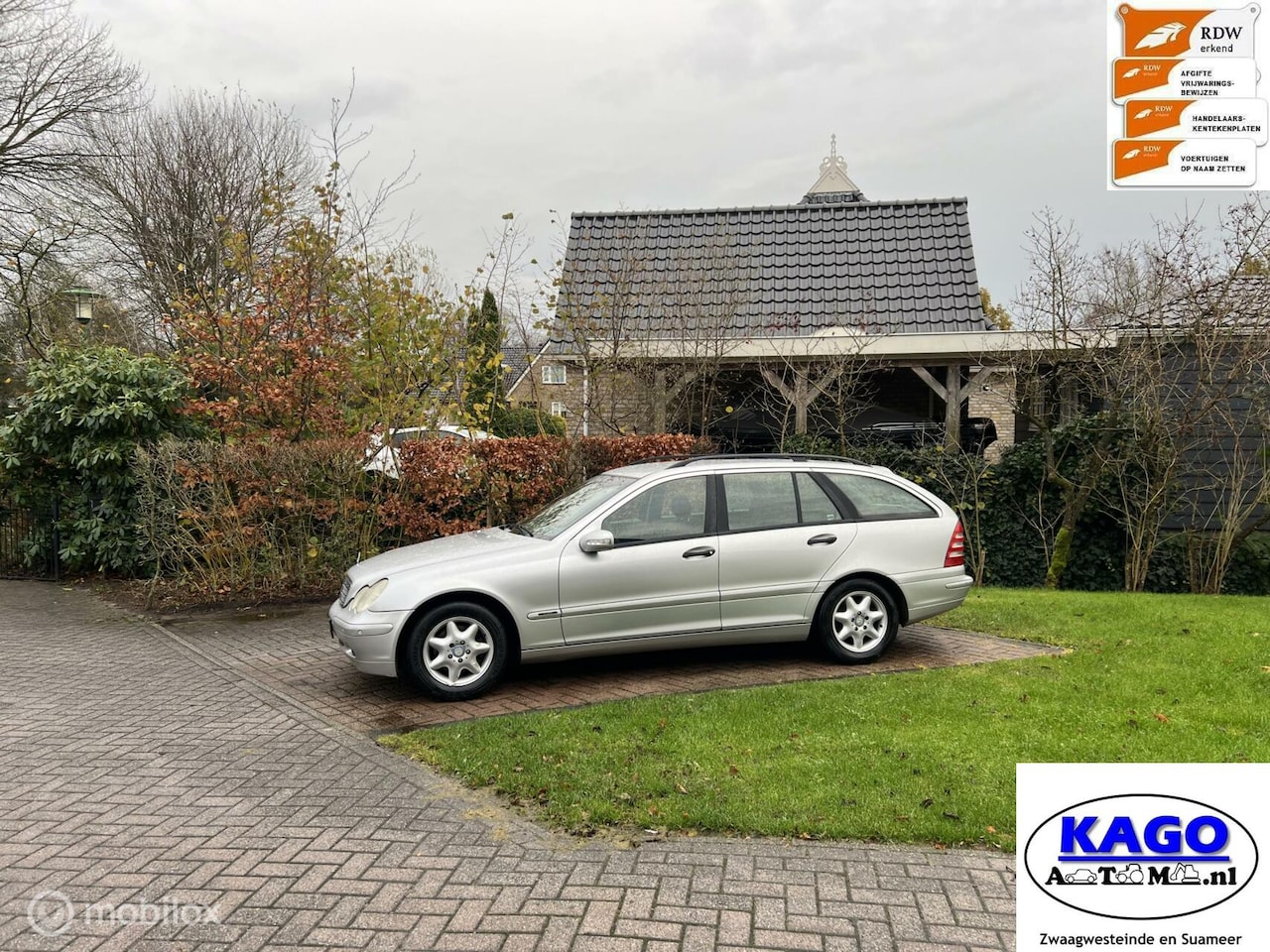 Mercedes-Benz C-klasse Combi - 180 K. Amice bj 2003 - AutoWereld.nl