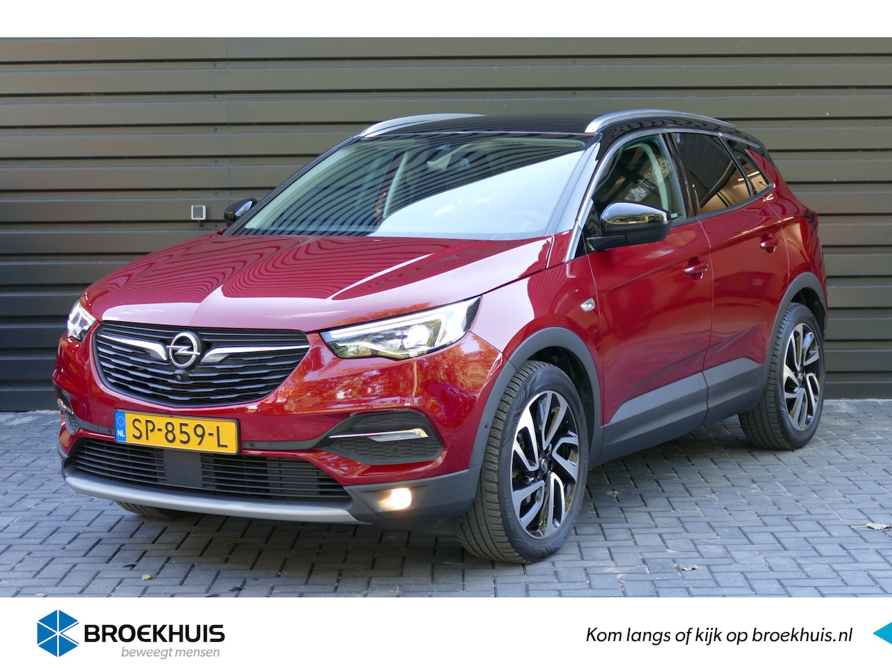 Opel Grandland X - 1.2 TURBO 130PK ULTIMATE AUTOMAAT / NAVI / LEDER / CLIMA / CAMERA V+A / 18"LMV / ELEKTR.AC - AutoWereld.nl