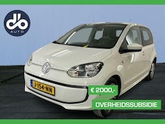 Volkswagen e-Up! - e-Up NA SUBSIDIE € 7.934, - I GLAZEN OPENDAK I NAVI