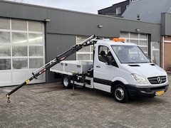 Mercedes-Benz Sprinter - 510 2.2 CDI 366 Hiab 017T Laadkraan Trekhaak 3500kg trekgewicht 3 persoons Ex gemeente Kra